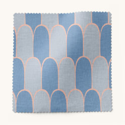 Gray Benko Fabric Collection - Ode To Falkor - Colorway: Periwinkle Pink- Swatch