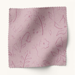 Gray Benko Fabric Collection - Secret Garden - Colorway: Lavender - Swatch