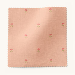 Gray Benko Fabric Collection - Sweet Delilah - Colorway: Peach Pink - Swatch