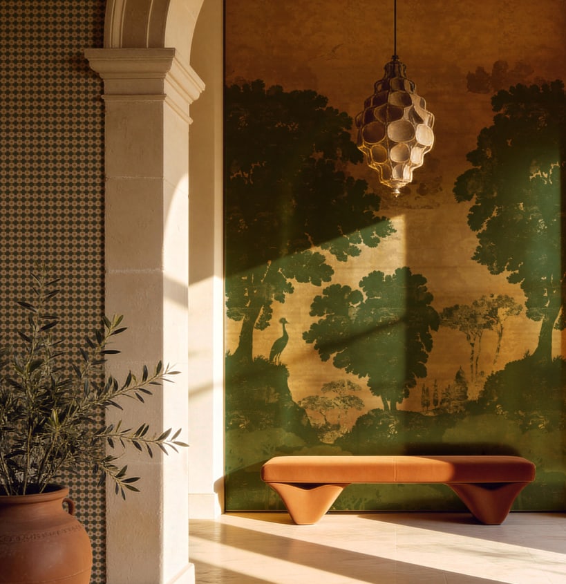 Explore our Metallic Wallpaper